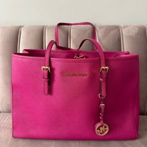 Michael Kors Travel East West Tote Womens Tote Pink Like new